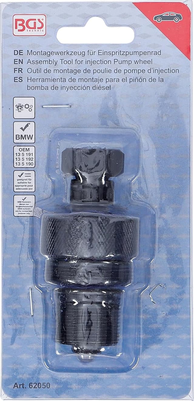 Detalle 2 de BGS 62050 Montagewerkzeug für Einspritzpumpenrad – passend für BMW M47/M57 und ausgewählte E-/Baureihen