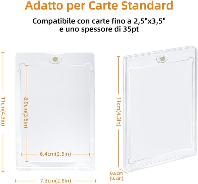 Thumbnail 2 de Tolesum 10PCS porta carte magnetiche 35PT