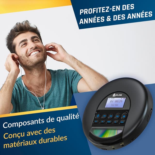Thumbnail 5 de KLIM Nomad Lecteur CD Portable