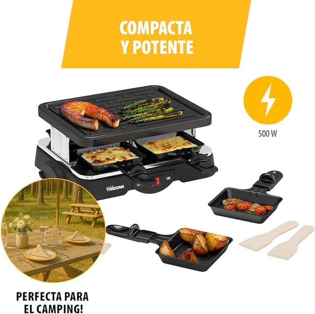 Thumbnail 3 de Tristar RA-2949 Parrilla para 4 personas 🍔
