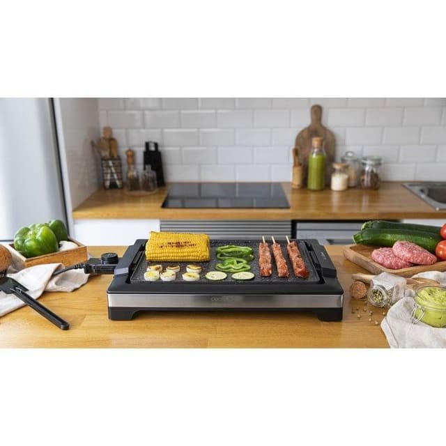 Detalle de Cecoctec Tasty&Grill 2000 Inox Stone, plancha 2000 W