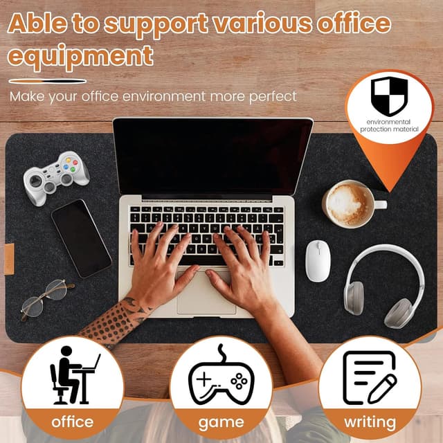 Thumbnail 4 de Schreibtischunterlage Filz 100x40 cm