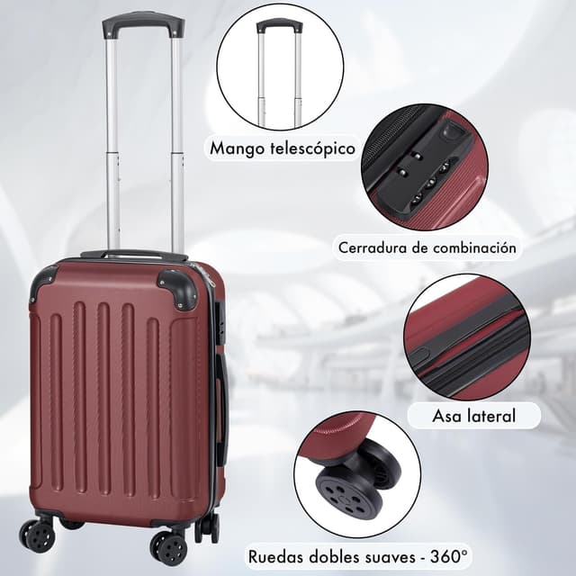 Thumbnail 5 de T-LOVENDO.ES Maleta de cabina rígida 55 cm