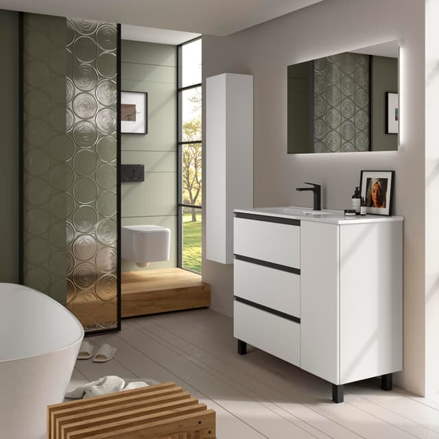 Thumbnail 2 de Salgar Bequia Plus Metal 3 cajones y 1 puerta, lavabo 1 poza