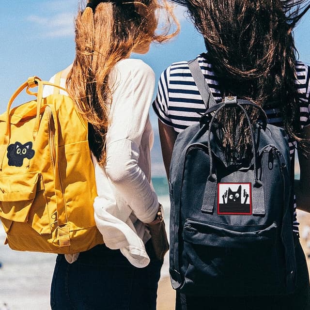 Thumbnail 3 de 3er Set Katzen Klett Patches 3 Stück