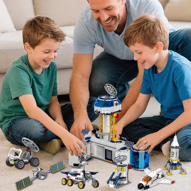 Detalle 2 de Sitodier Space Base 824pc building set