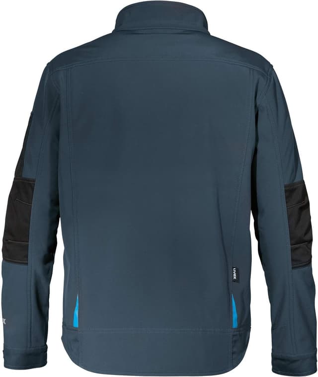 Detalle 2 de Uvex Tune-up Softshell-Arbeitsjacke für Herren – atmungsaktiv & wasserabweisend
