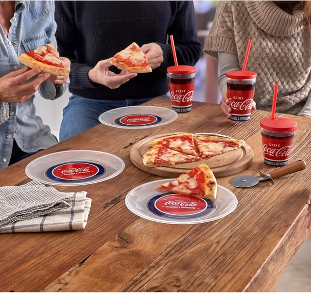 Thumbnail 4 de Snips Vasos Coca-Cola 0,5 L con pajita 4 piezas