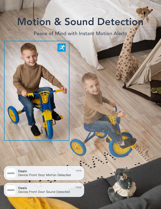 Thumbnail 4 de GNCC 2K 3MP Caméra Intérieure WiFi