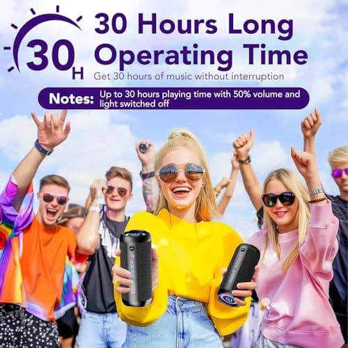 Thumbnail 5 de taopodo Enceinte Portable Bluetooth 5.4, 30 W, IPX7