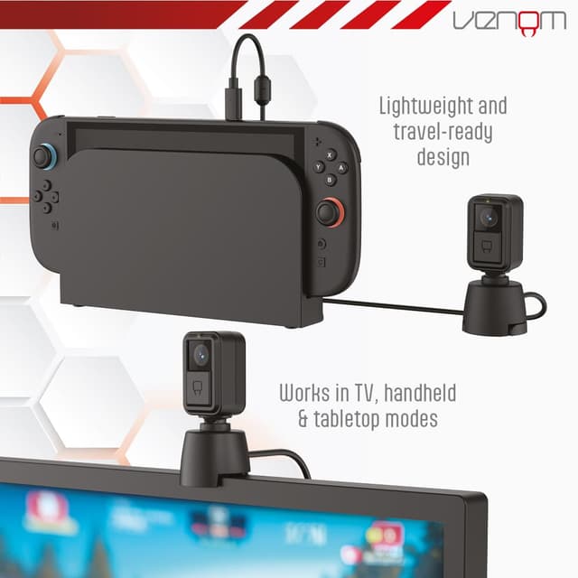 Detalle 2 de USB-Kamera für Switch 2, 1080p Video-Chat