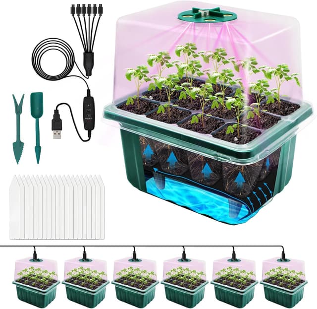 Imagen de MQFORU Seed Tray with Grow Light en OfertitasTOP