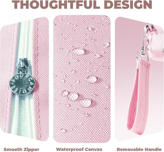 Detalle de Four Candies pencil case 9.45 in large