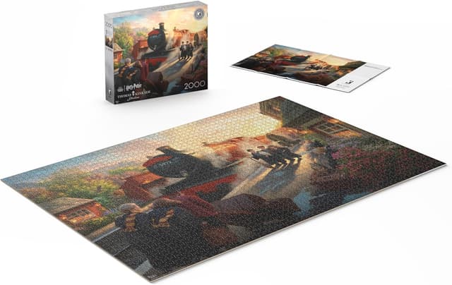 Thumbnail 3 de Ceaco Silver Select Thomas Kinkade Harry Potter 2000-piece puzzle jigsaw 🧩
