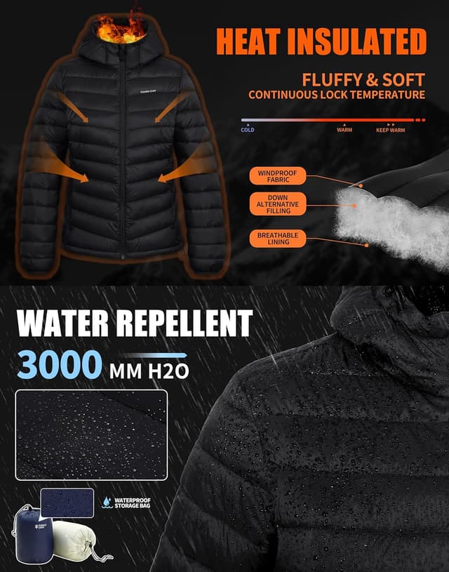 Detalle 2 de Pioneer Camp Packable Puffer Jacket 12 oz