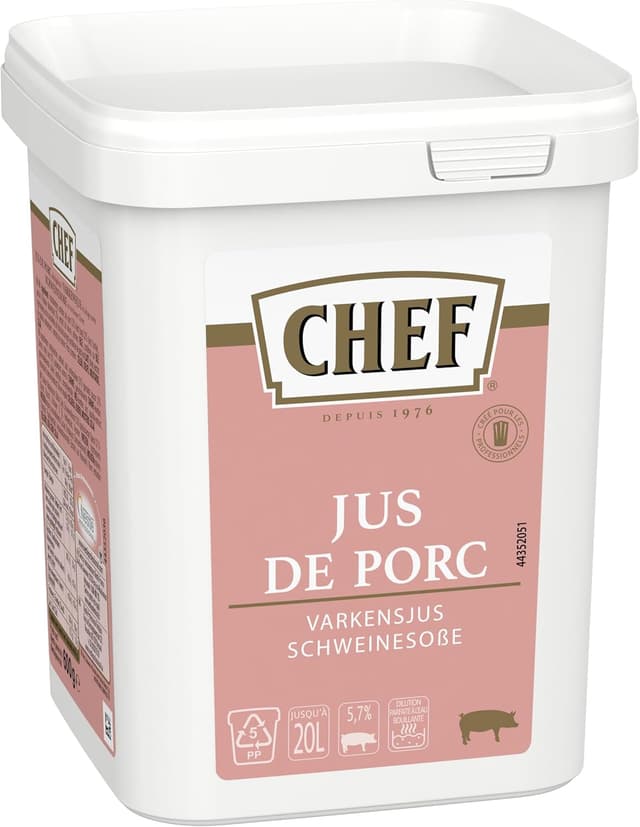 Thumbnail 5 de CHEF Jus de Porc déshydraté 600g 🍖