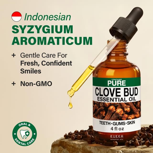 Thumbnail 2 de KUKKA Clove Essential Oil 4 Fl Oz