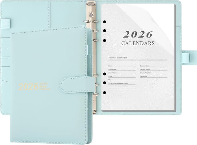 Detalle de Donfulfip Agenda 2026 A5 Día por Página