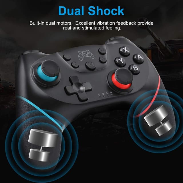 Detalle de Olimoxi Switch Pro Controller with Hall Effect 2025