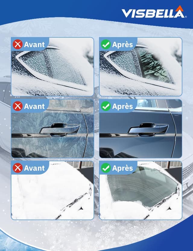 Thumbnail 5 de Visbella Dégivrant pare-brise et essuie-glace, gel et glace fondu 500 ml