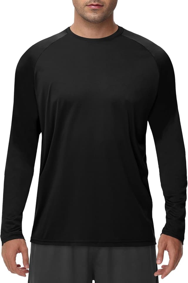 Detalle de Long Sleeve Men’s Quick-Dry Sun Protection Shirt with UPF UV Shield