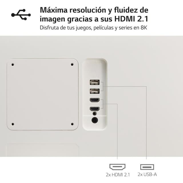 Detalle 2 de LG 32SR50F-W Smart Monitor 32" IPS Full HD webOS23