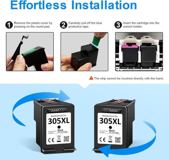 Thumbnail 5 de CBWOIHELP 305XL Black Ink 750 pages