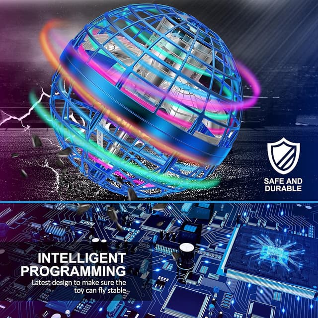 Thumbnail 5 de LEMATRIX Flying Orb Ball Toy Hover Drone 1 🚁