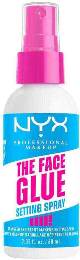 Imagen de NYX Professional Makeup The Face Glue — Spray fixateur 60 ml 💄 en OfertitasTOP