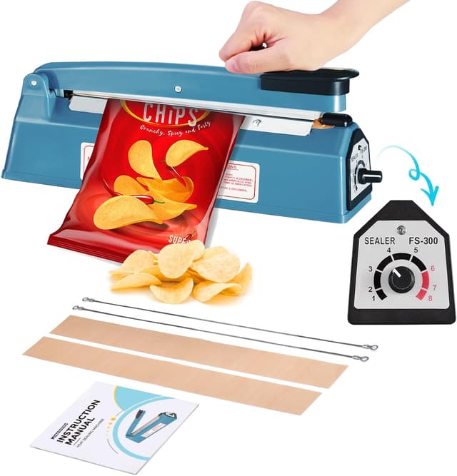 Detalle de METRONIC 12 Inch Impulse Heat Sealer for Bags
