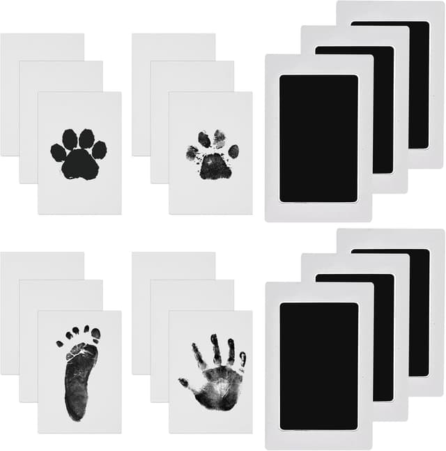 Detalle de Baby inkless handprint kit for 0 to 6 months