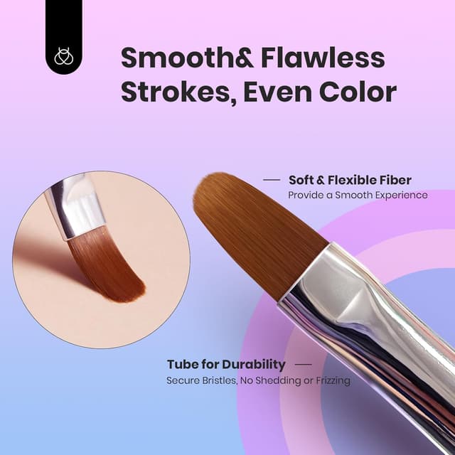 Thumbnail 5 de Beetles Nagelpinsel-Set 3-teilig für Nailart