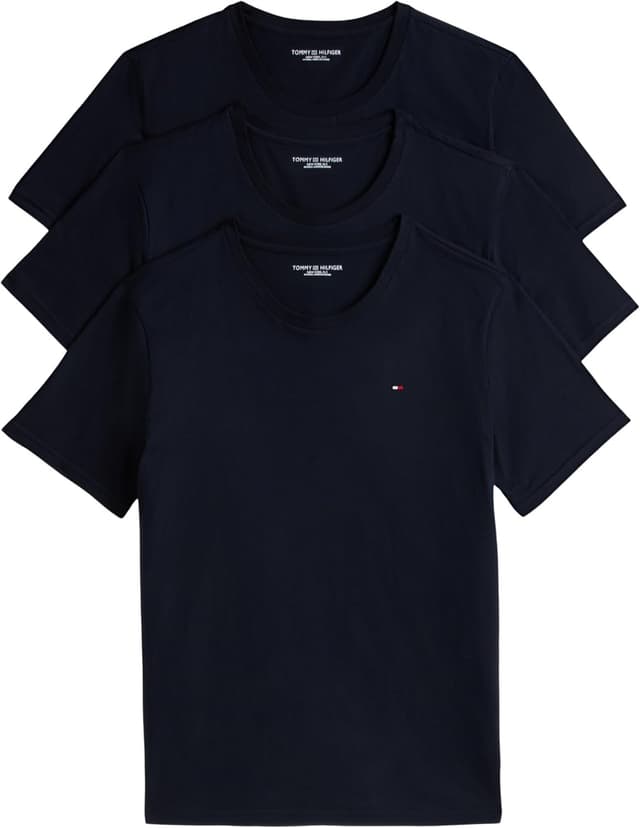 Detalle de Tommy Hilfiger Camisetas Manga Corta Slim Fit Pack