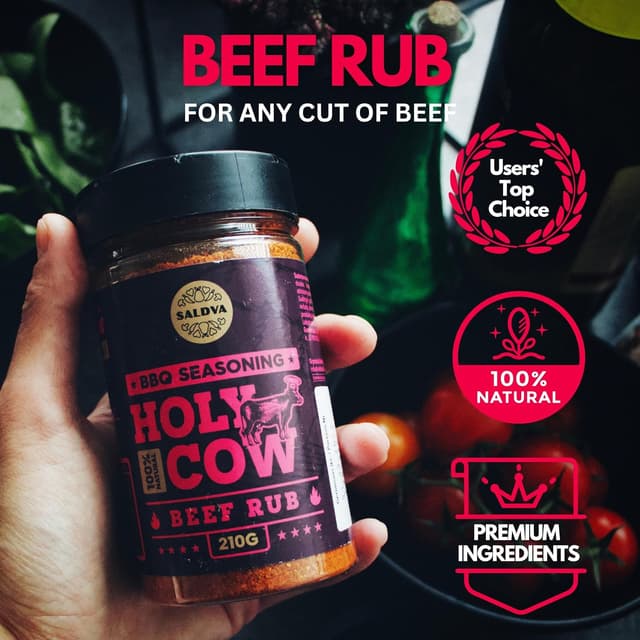 Detalle 2 de Pack de 4 BBQ Rubs naturels pour viande