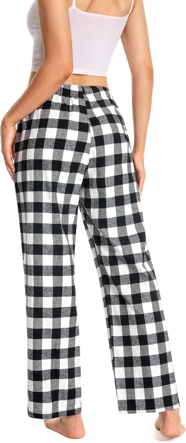 Detalle 2 de Pantalon de pyjama en flanelle femme 100% coton