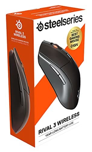 Thumbnail 8 de SteelSeries Rival 3 Wireless: ratón gaming inalámbrico con dual (2.4 GHz y Bluetooth) y batería de más de 400 horas