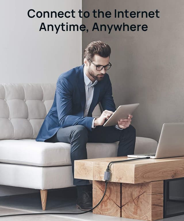 Thumbnail 4 de JSAUX RJ45 Kupplung 10 Gigabit LAN