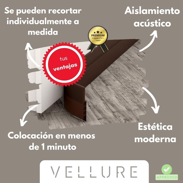 Thumbnail 4 de Vellure Burlete Puerta Entrada 5X Marrón