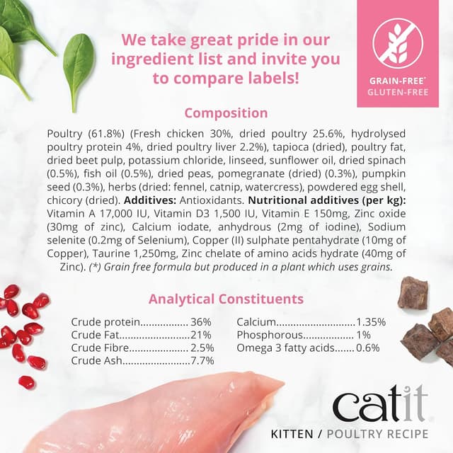 Thumbnail 3 de Catit Recipes Kitten 400g 🐱