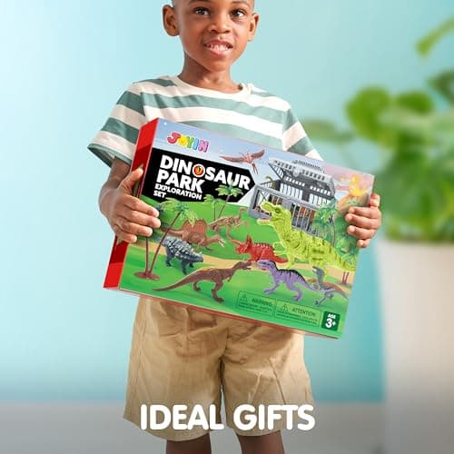 Thumbnail 6 de JOYIN Dinosaurios para niños con juegos y almacenamiento🦕