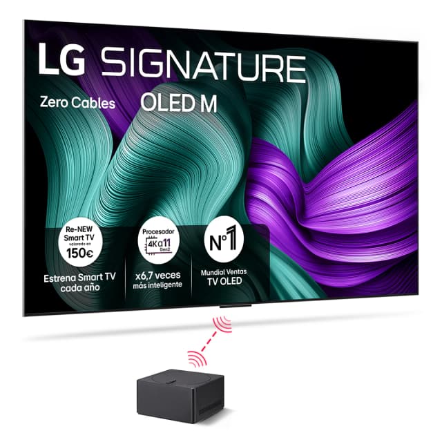 Detalle de LG OLED97M59LA 97" TV OLED evo