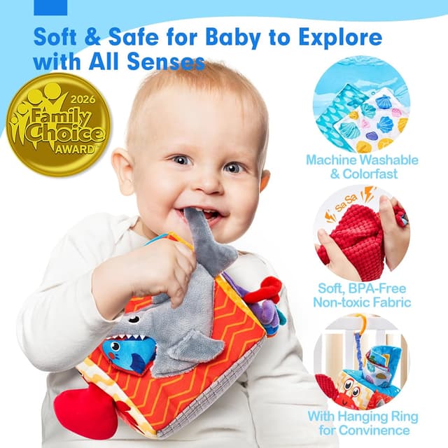 Thumbnail 5 de hahaland Baby Tissue Box Toy Montessori sensory toy for 6 months+