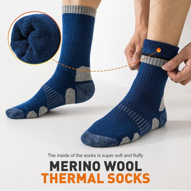 Thumbnail 5 de Niorasen Merino Wool Hiking Socks 3 Pairs