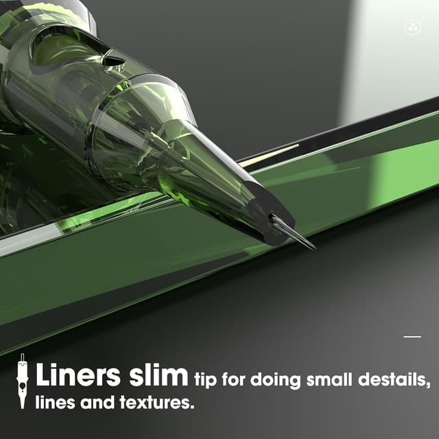 Thumbnail 1 de INKin REVO Cartuchos de Aguja Tatuaje #12 - 20 piezas