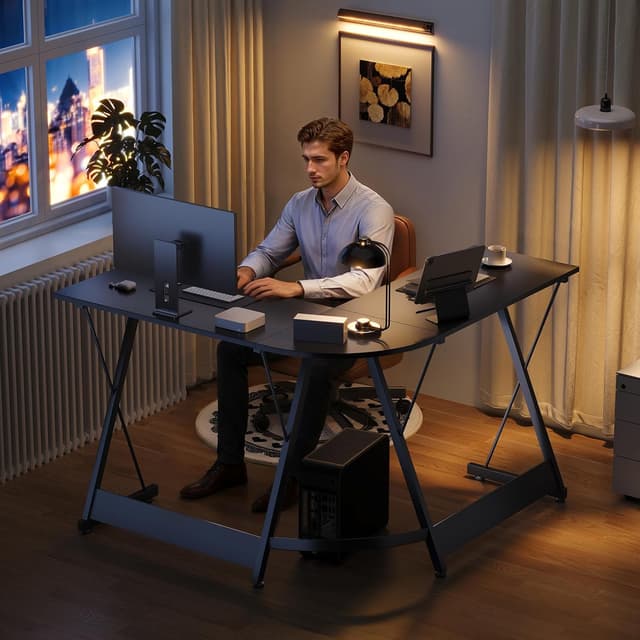 Thumbnail 5 de ODK Gaming Tisch 120 x120 cm Eckschreibtisch