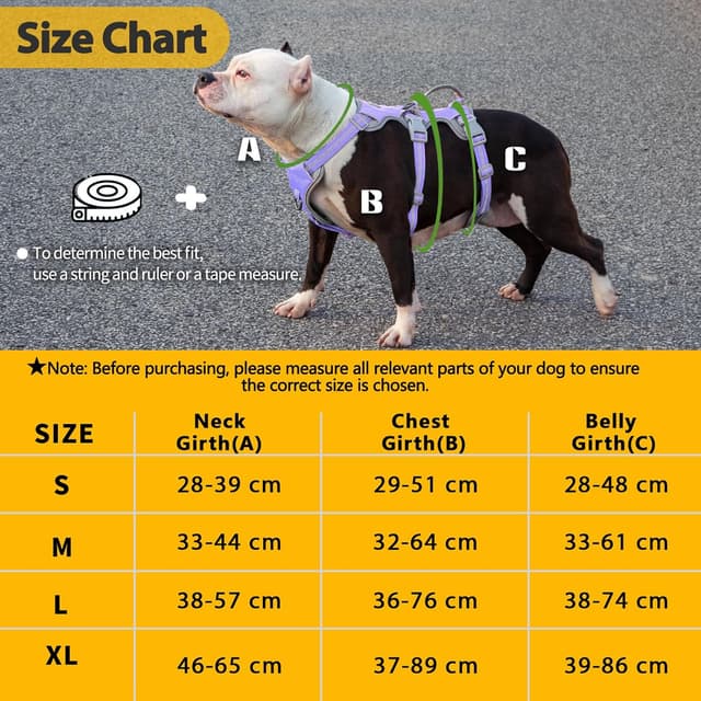 Detalle 2 de Huntboo No Escape Dog Harness Lavender M