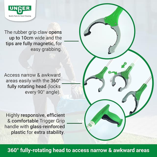 Thumbnail 1 de Unger NT090 NiftyNabber 93 cm pinza multiusos