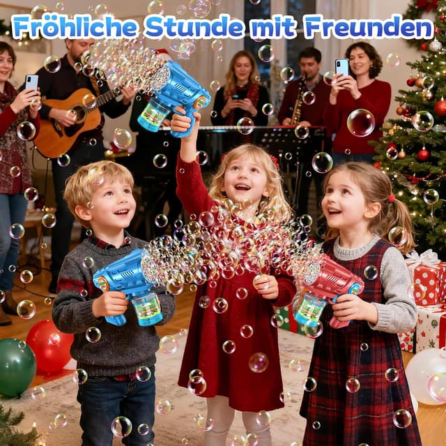 Thumbnail 2 de Seifenblasenmaschine Vansky 110 ml automatische Pistole