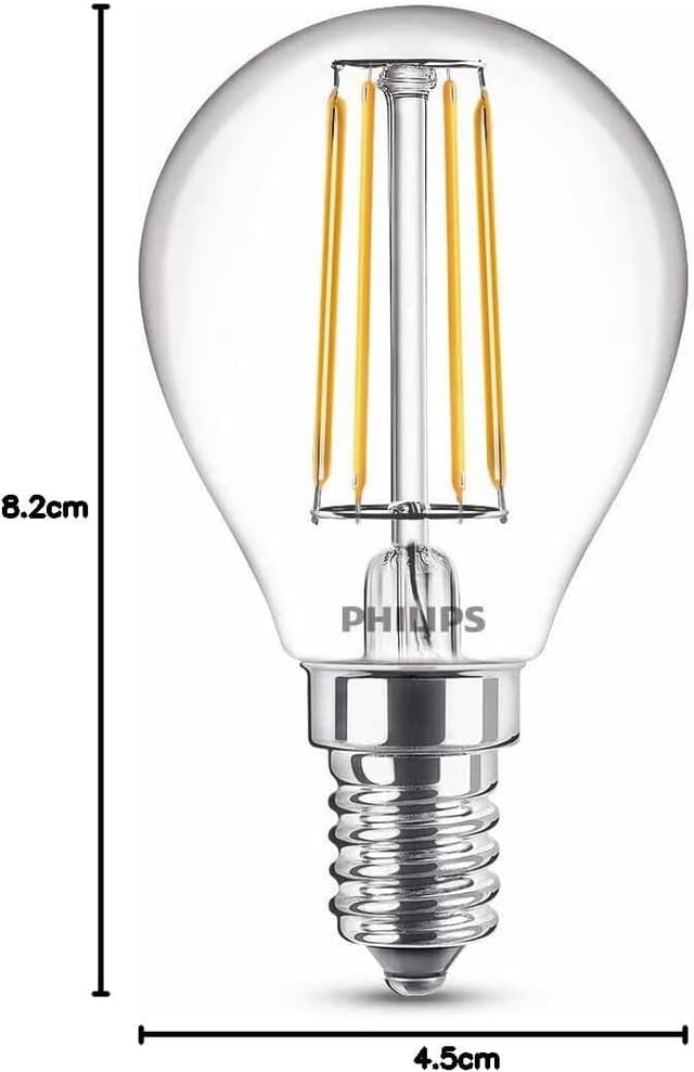 Thumbnail 4 de Philips - Bombilla LED cristal 40W E14 cálida 🌟 Pack 2