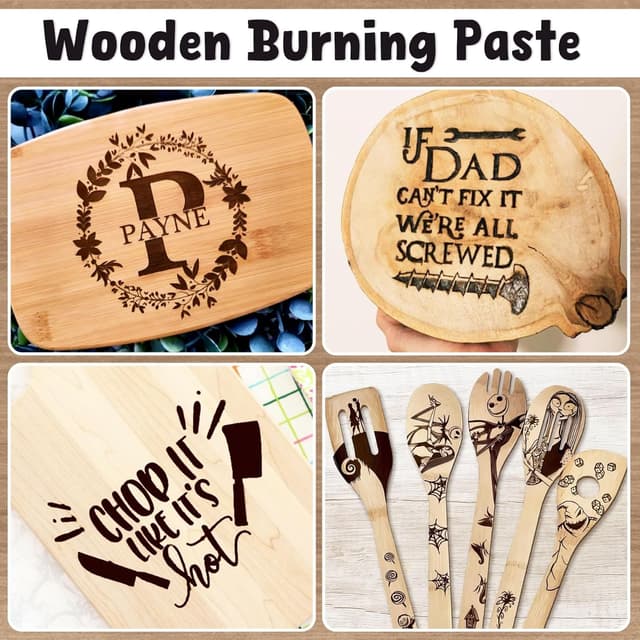 Detalle de Pâte de marquage au gel pour combustion du bois 150 g – 150g Wood burning gel